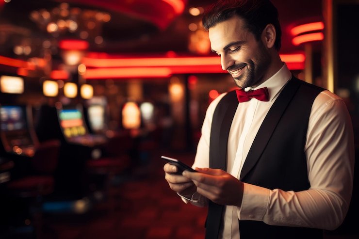Pengguna mengelola pengaturan privasi akun secara mudah di aplikasi mobile